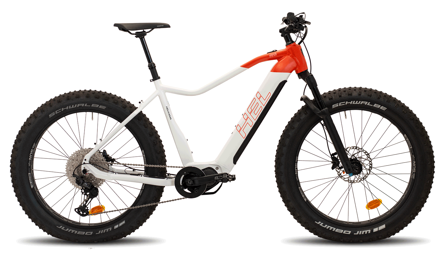 HELKAMA FE12 e-Fatbike 12V 15" etujousto valk.