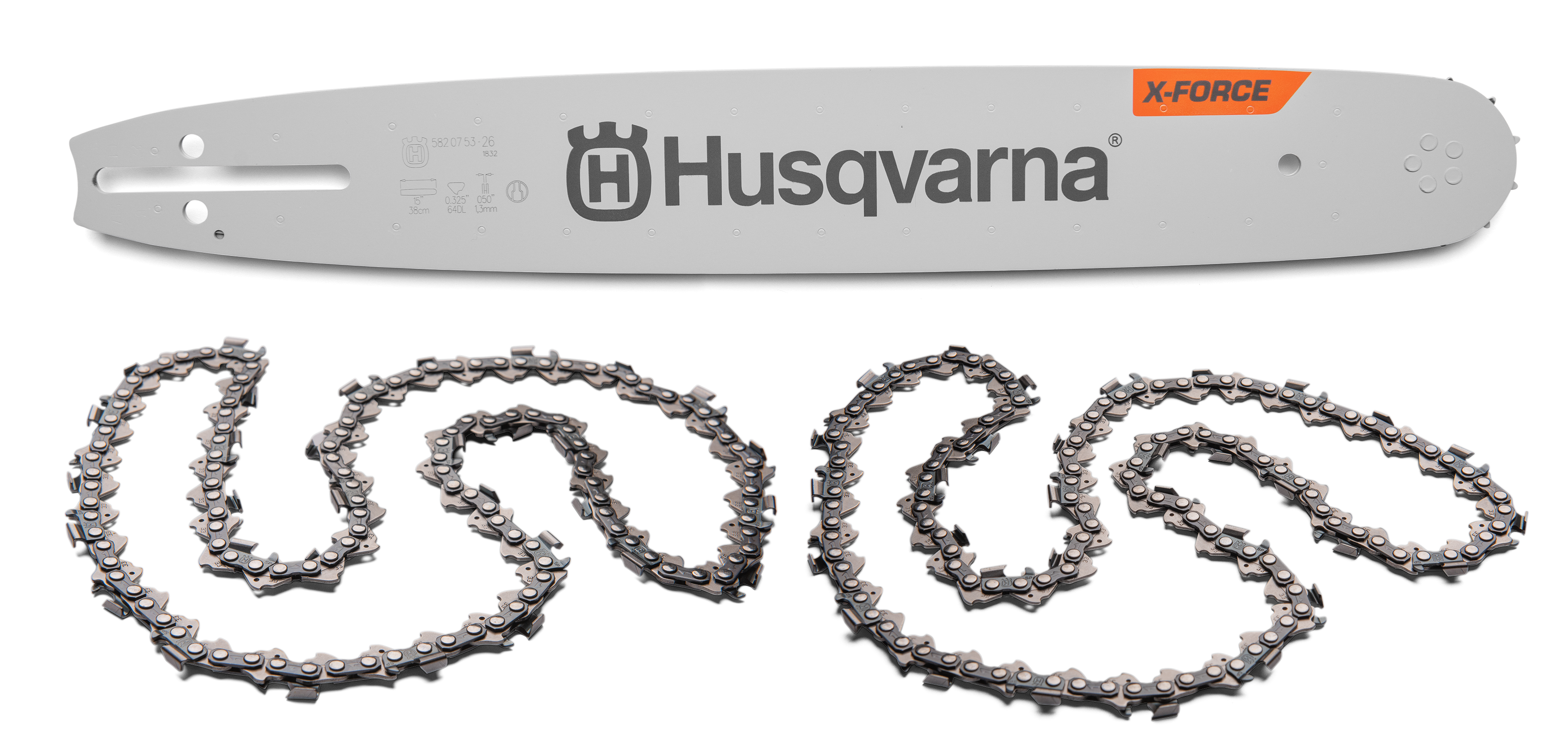 Husqvarna TERÄPAKETTI SP33G 13" 1,3 mm XFORCE LAIPPA+2X TERÄKETJU