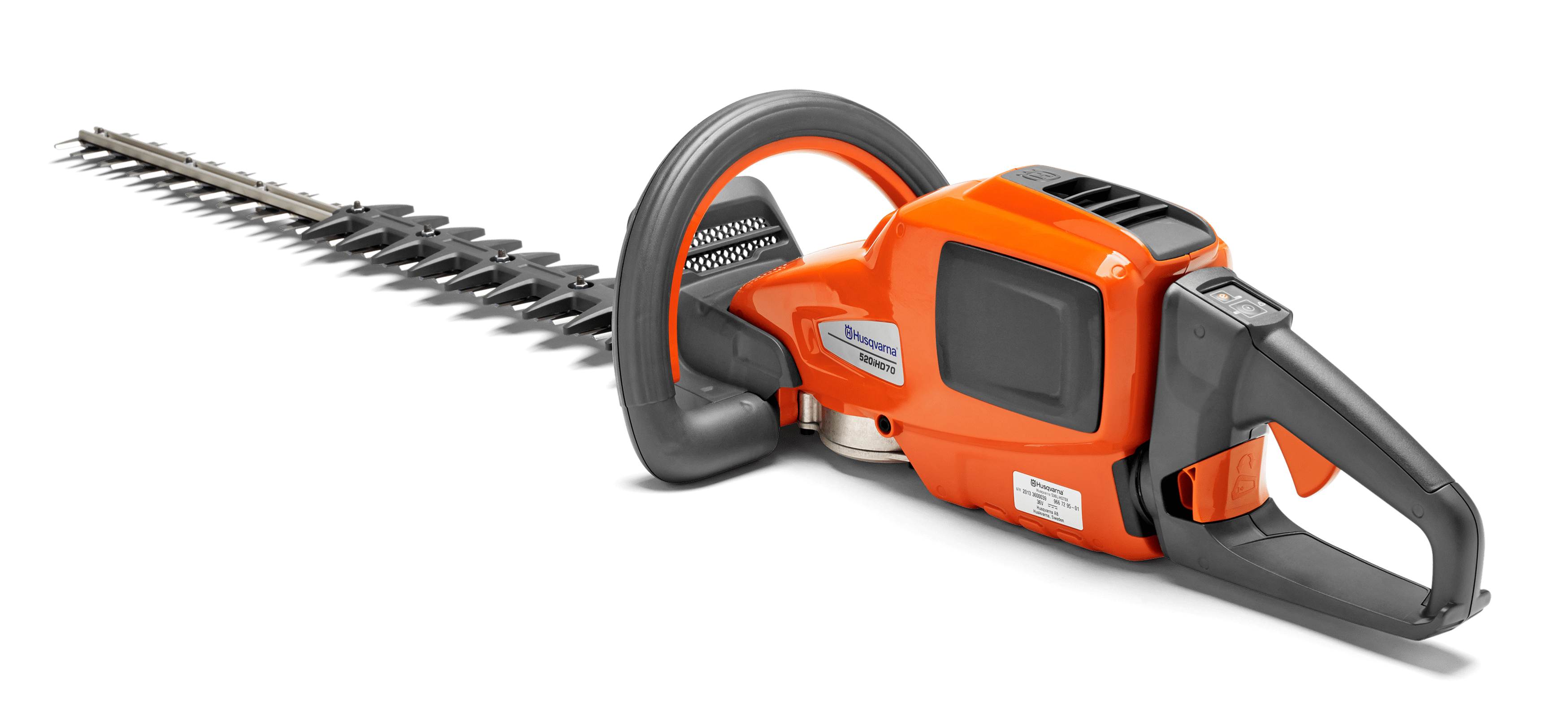 HUSQVARANA 520iHD70 akkupensasleikkuri, TERÄVÄLI 32 MM, ILMAN AKKUA JA LATURIA