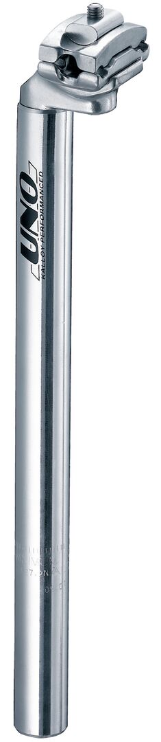 Istuinkannatin - 27,2x350mm hopea