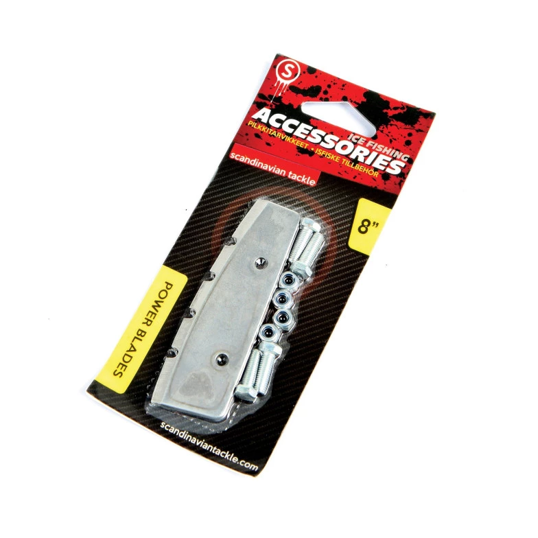 Power auger Moottorikairan varaterät 8" 1pr