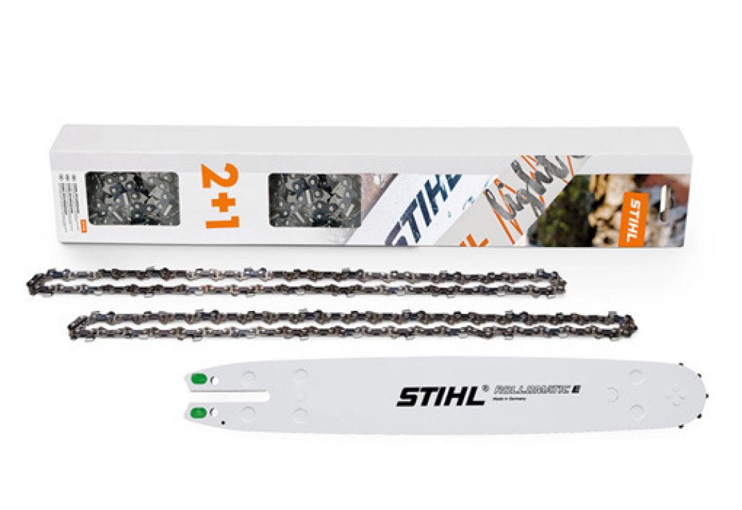 Stihl Laippa+2x ketjua, Terävarustuskitti MS 171/181, 12" PM3 3/8"P 1,1mm