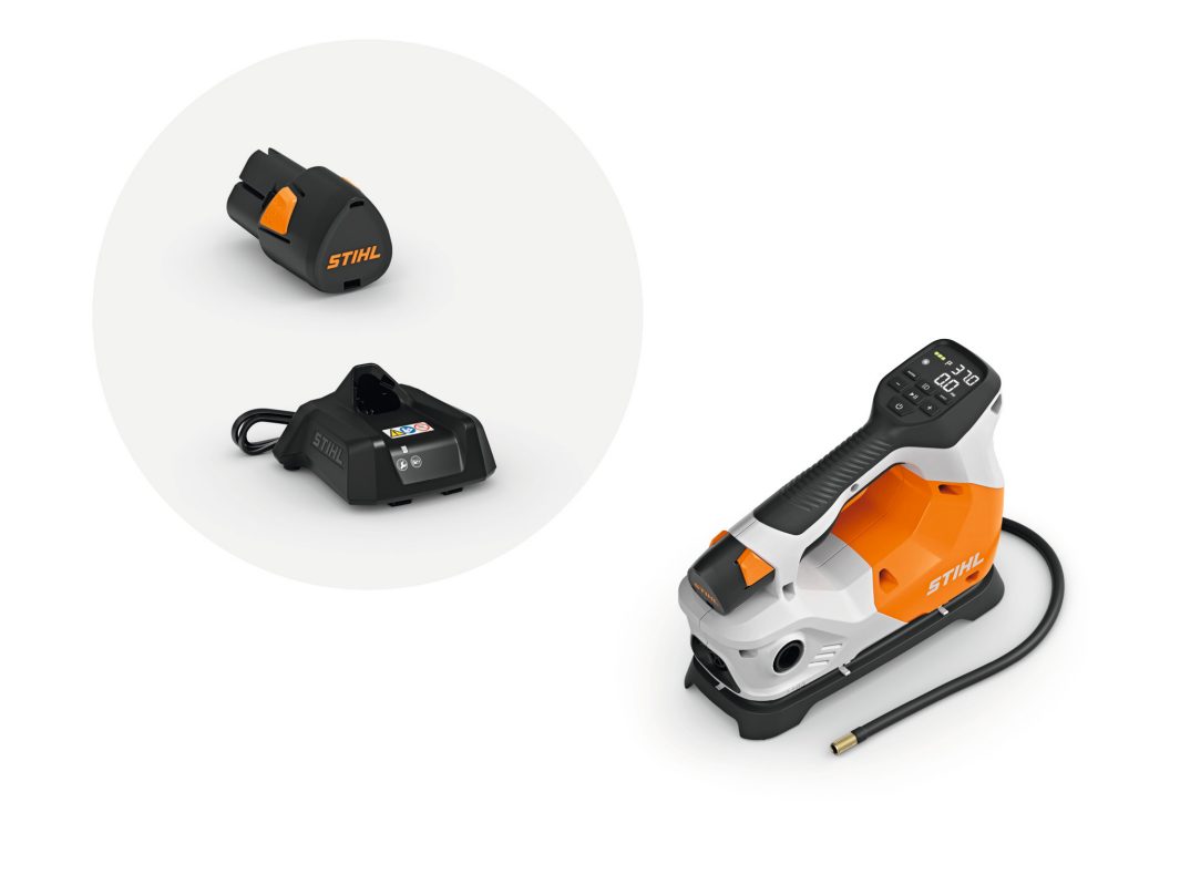 Stihl KOA 20 akkukompressori setti, sis. AS2 akku ja AL1 laturi