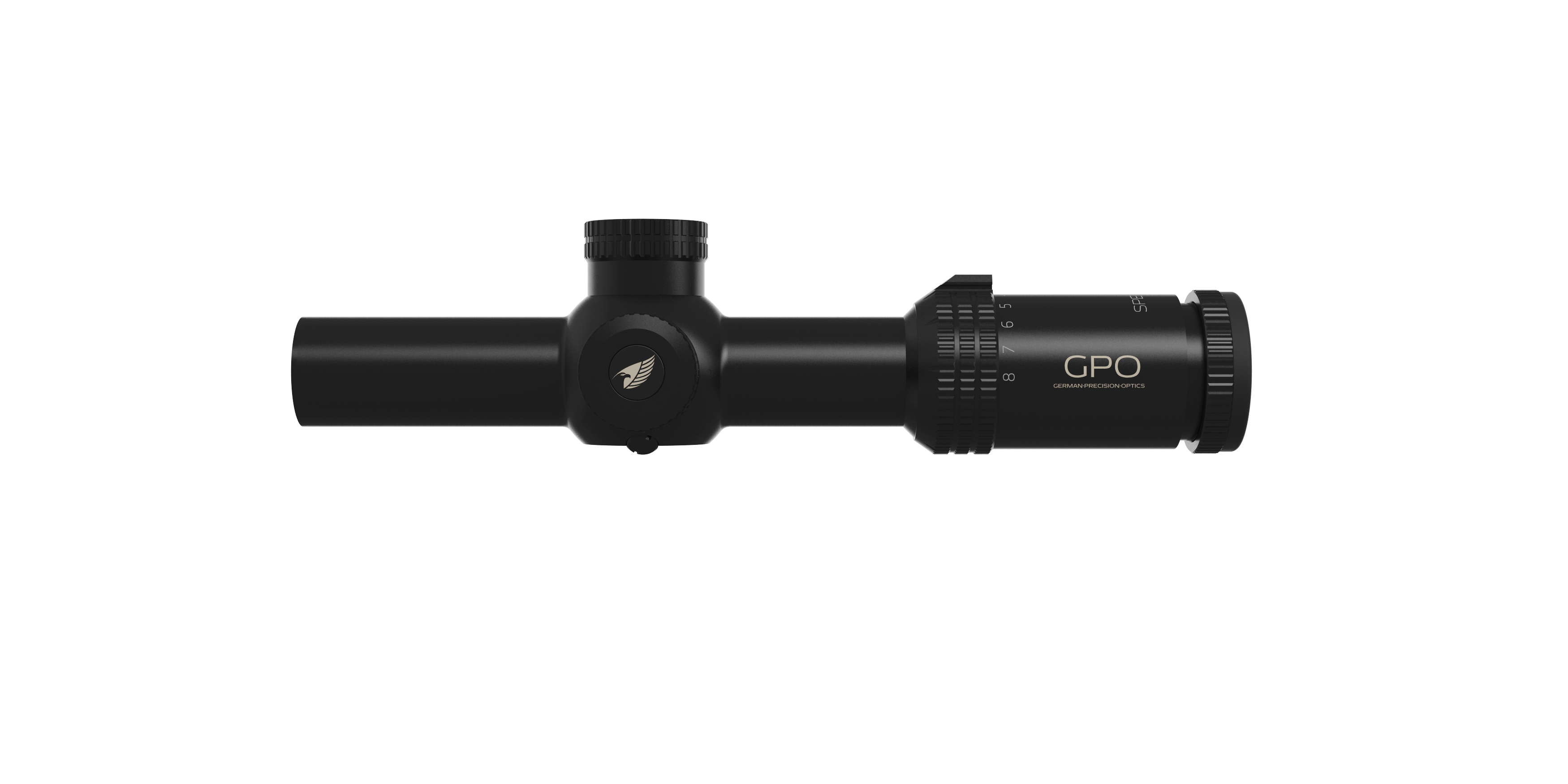 Kiikaritähtäin GPO Spectra 8x, 1-8x24i, valaistulla G4i ristikolla