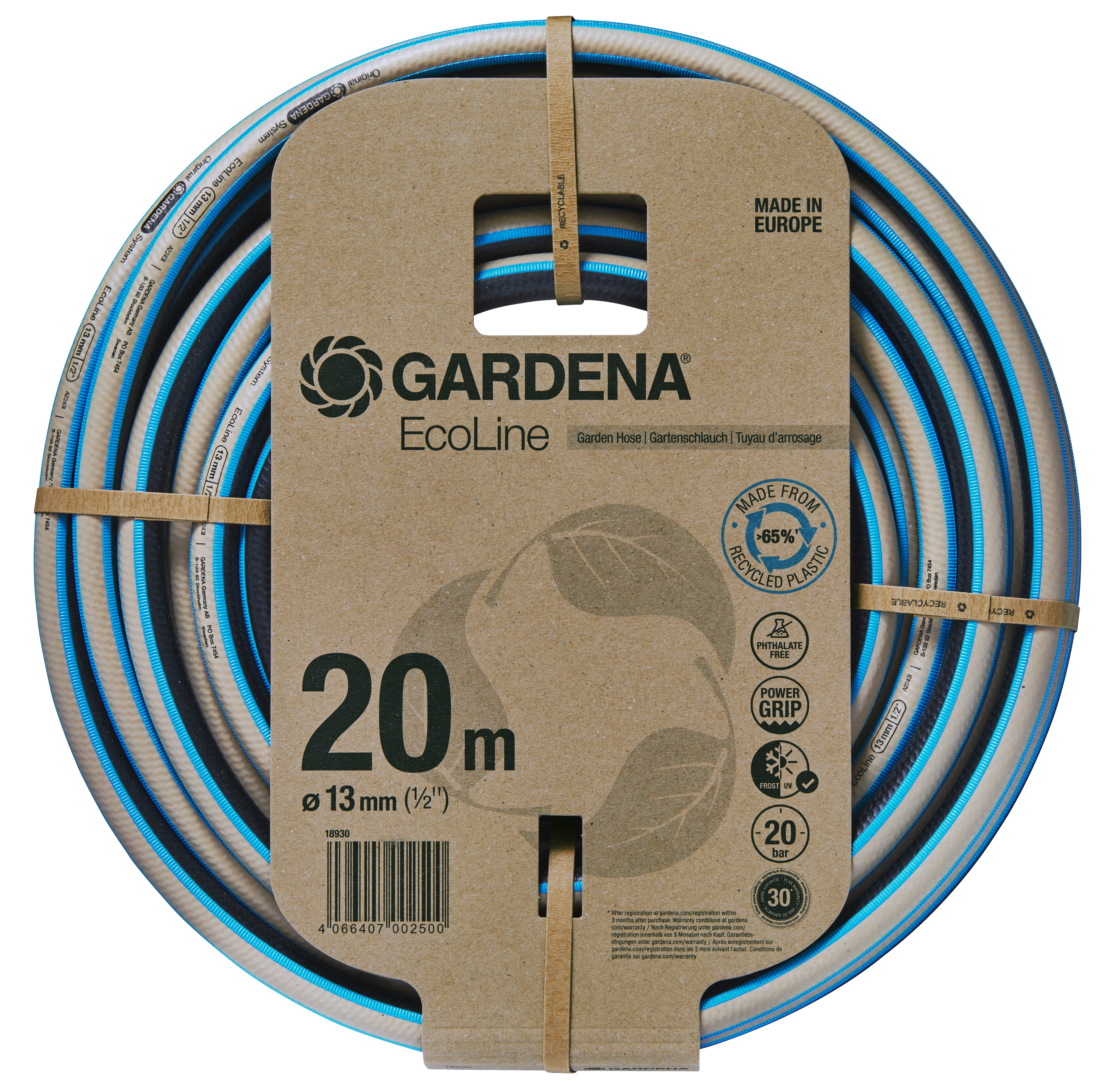 Gardena Letku Ecoline 13 mm (1/2"), 20 m