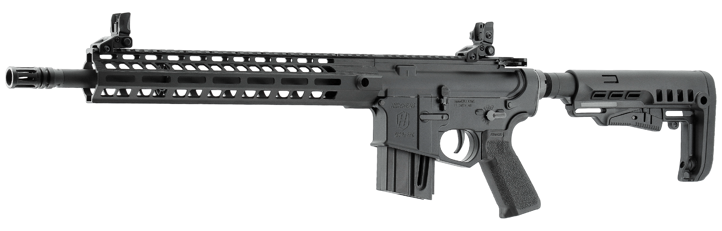 Hämmerli TAC R1 puoliautomaatti pienoiskivääri, 22 LR 16,1" piippu, 10ptr lipas, 1/2"-28 UNEF vaimenninkierre