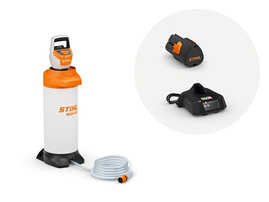 Stihl WSA 40.0 SET Akkuvesisäiliö, sis AS2 akun ja AL1 laturin