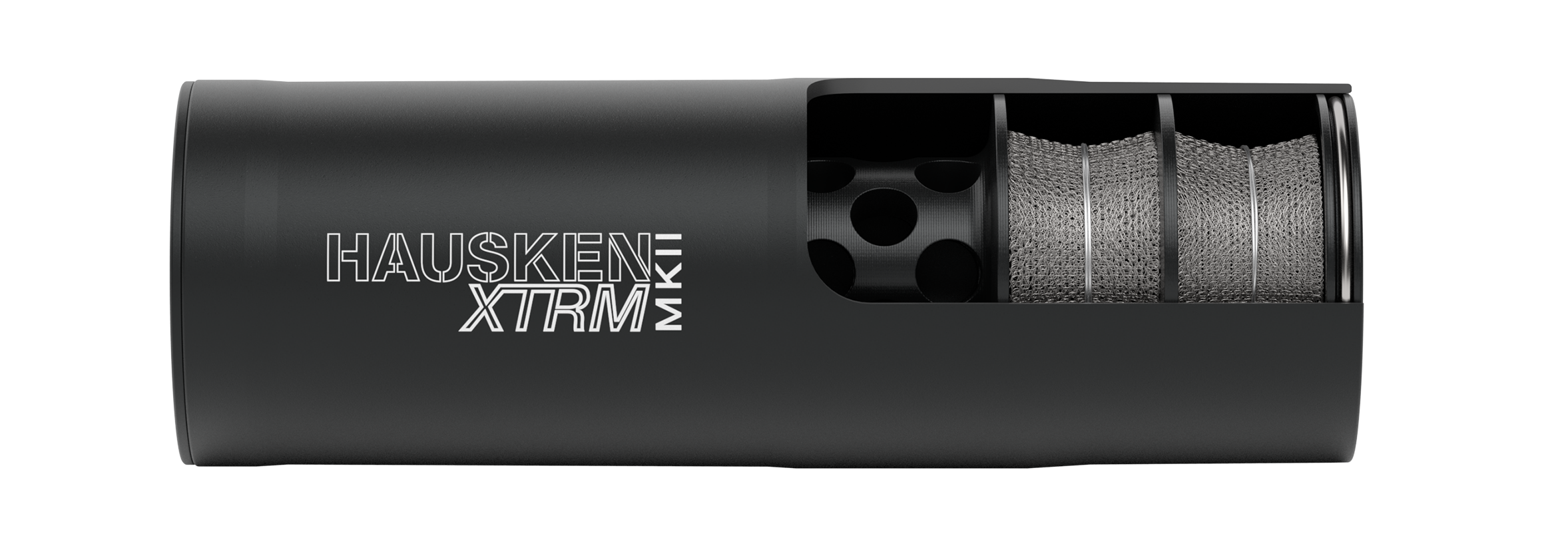 Hausken JD151 XTRM.2 Black äänenvaimennin M18x1 - 6,80mm Cal .260/ 6.5