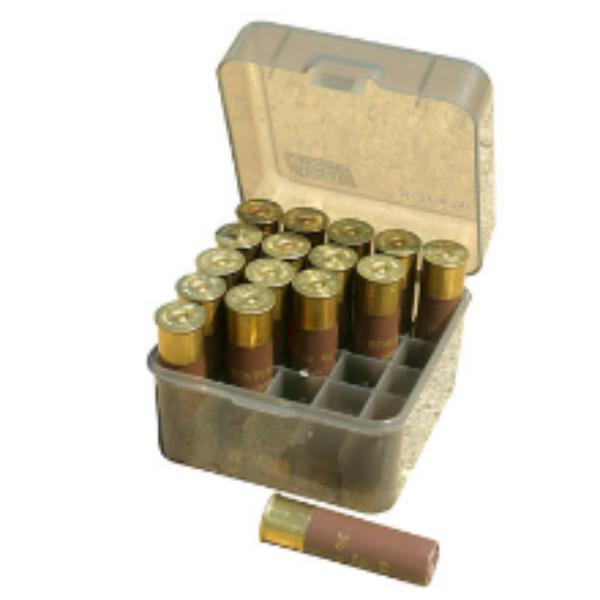 MTM Patruunarasia cal. 12 - 20, 25 haulikonpatruunalle (MTM S25D-41 clear smoke)