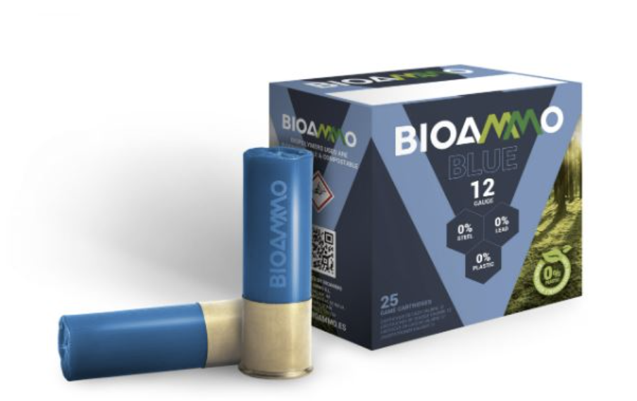 Bioammo Blue 12/70 patruuna 28g soveltuu kaikille haulikoille 25kpl/ras