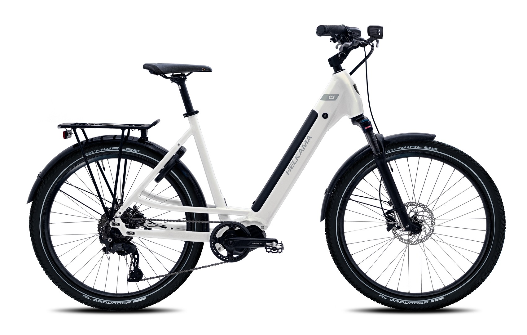 Helkama CX 10v 27.5" Unisex, runko S-M 50cm, Helmiäisvalkoinen