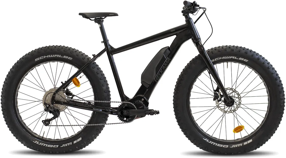 Helkama FE10 e-Fatbike 10v 20" runko Musta