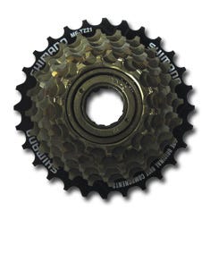 Kierrepakka 7-v SHIMANO, 14-28 MF-TZ21 / MF-TZ500-7