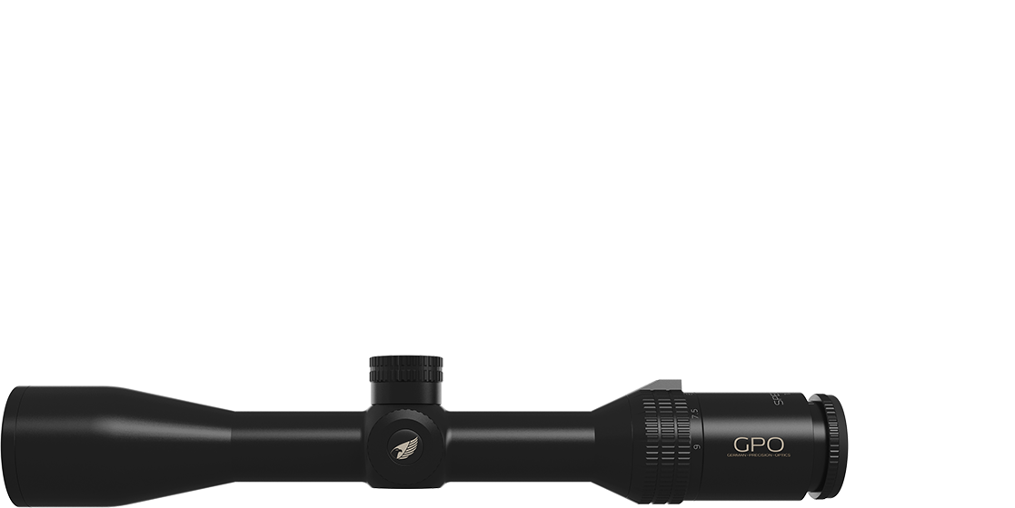 Kiikaritähtäin GPO Spectra 6x, 1,5-9x44i, valaistulla G4i Drop ristikolla