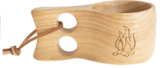 Nortrek puukuksa, Nuotio logolla