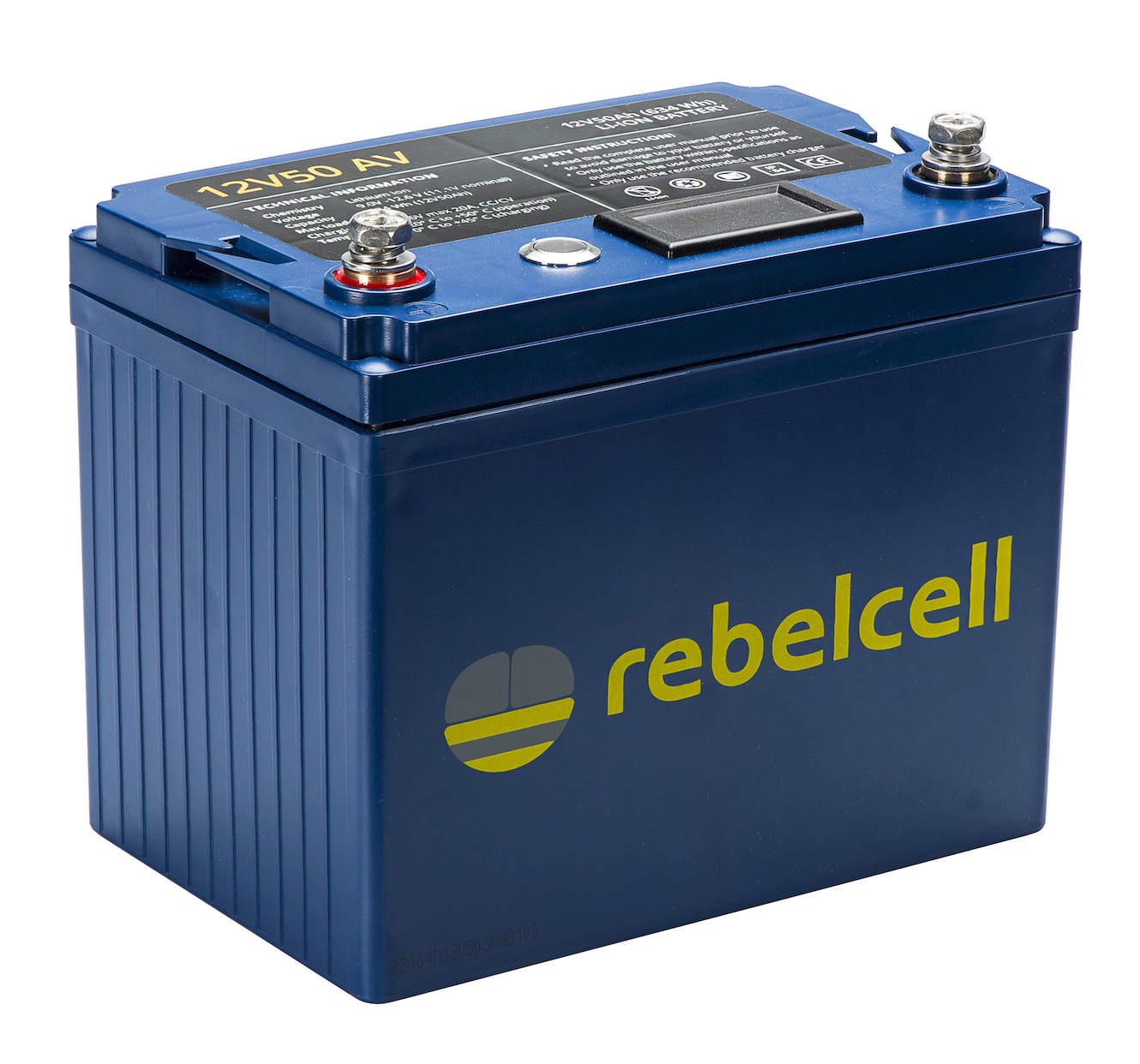 Rebelcell Li-Ion akku, 12V50A (632 Wh)