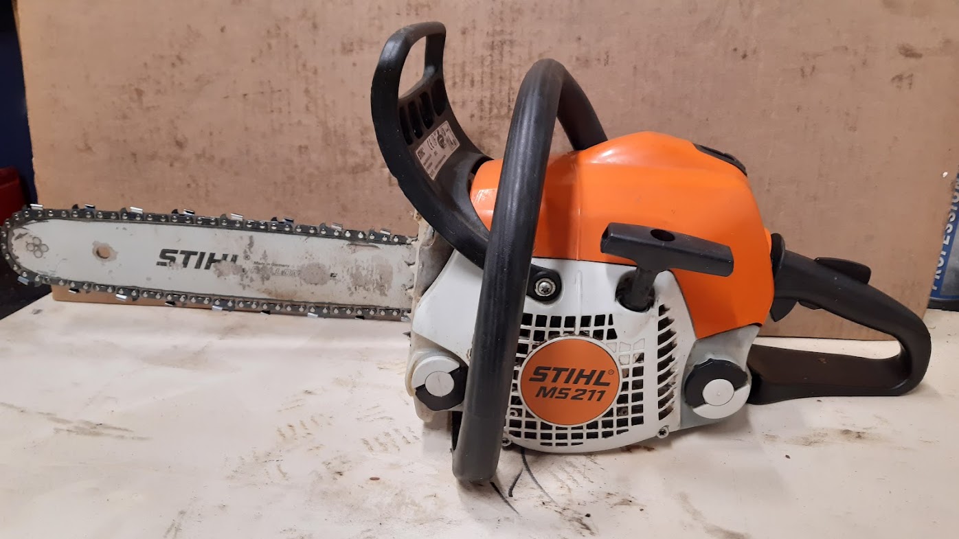 Stihl MS 211, käytetty moottorisaha