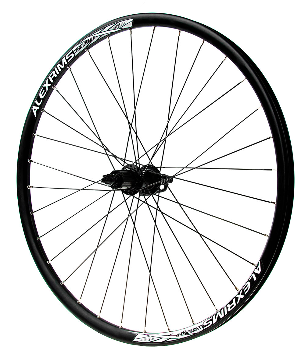 Takapyörä 26" 23-559 XC Shimano Center Lock, kasetti 8/9/10, Alex DP23