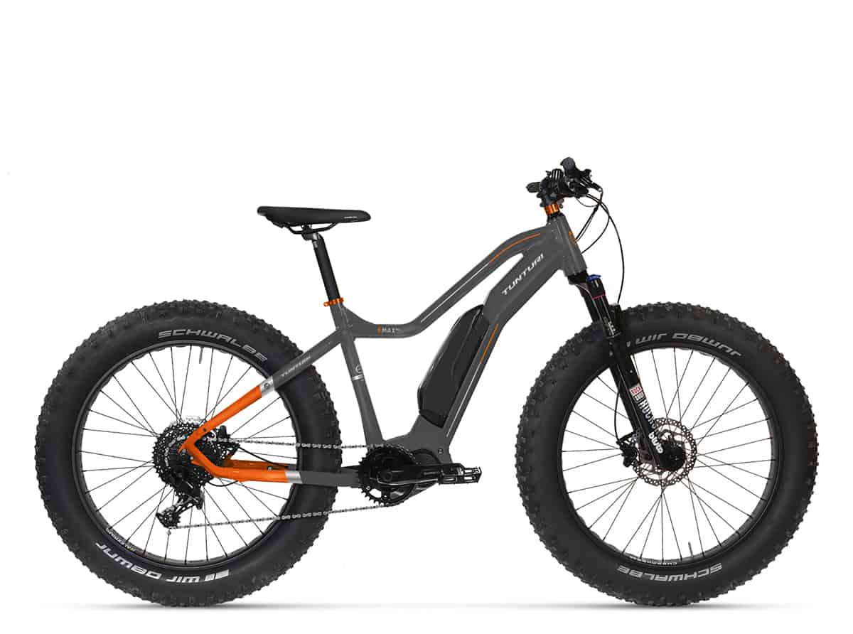 Tunturi eMAX ME Etujousto sähköfatbike 40 cm runko